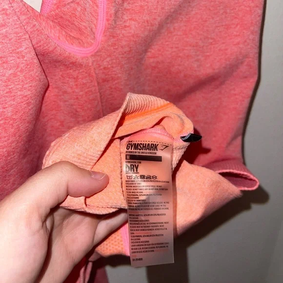 GYMSHARK OMBRÉ CROP TOP & LEGGINGS MATCHING SET - Picture 5 of 5